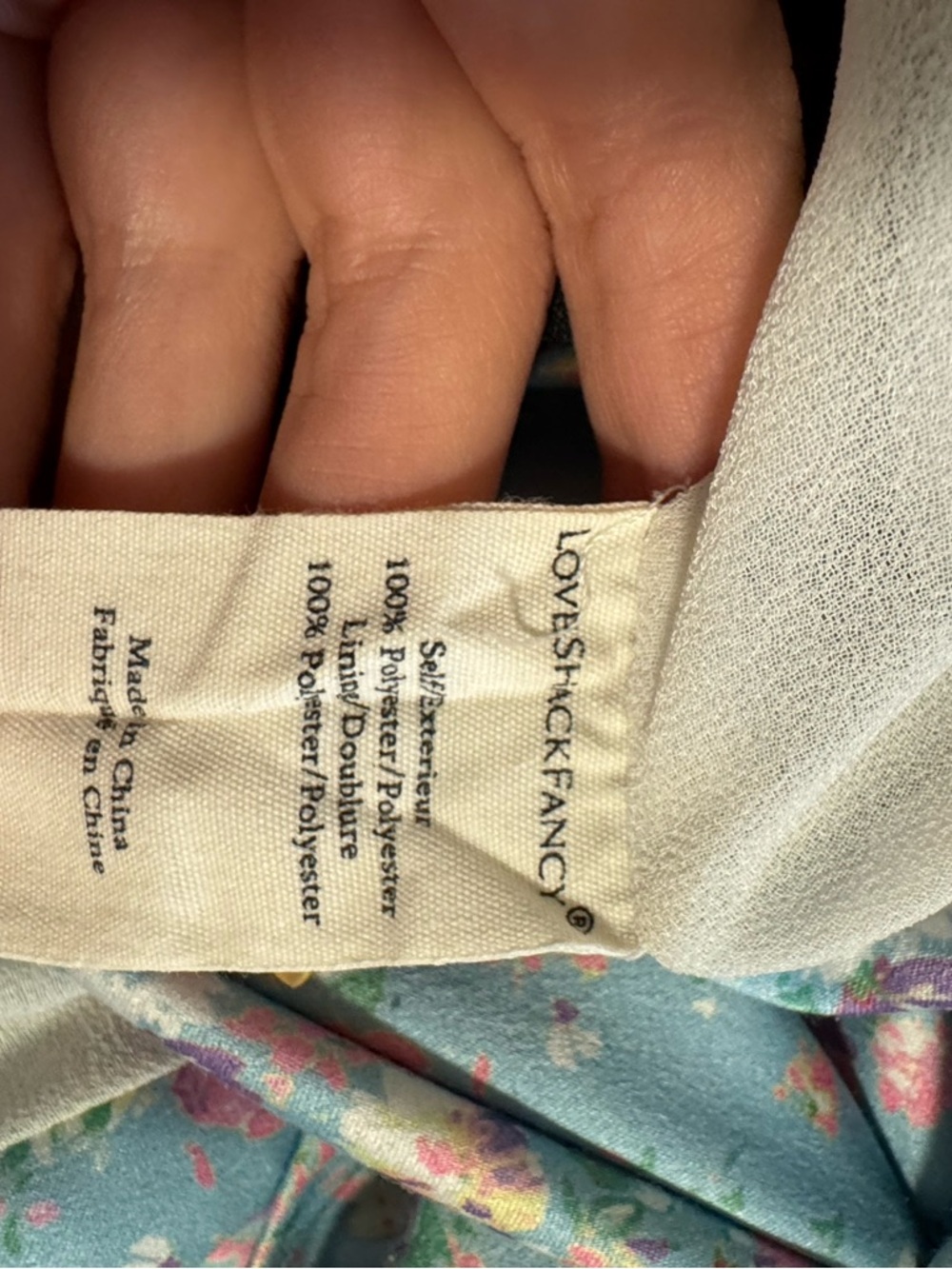 LOVESHACKFANCY Boca Handkerchief Top - Picture 14 of 15